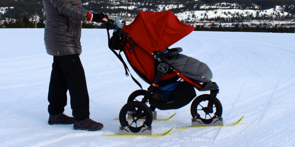 Ski attachment for stroller online