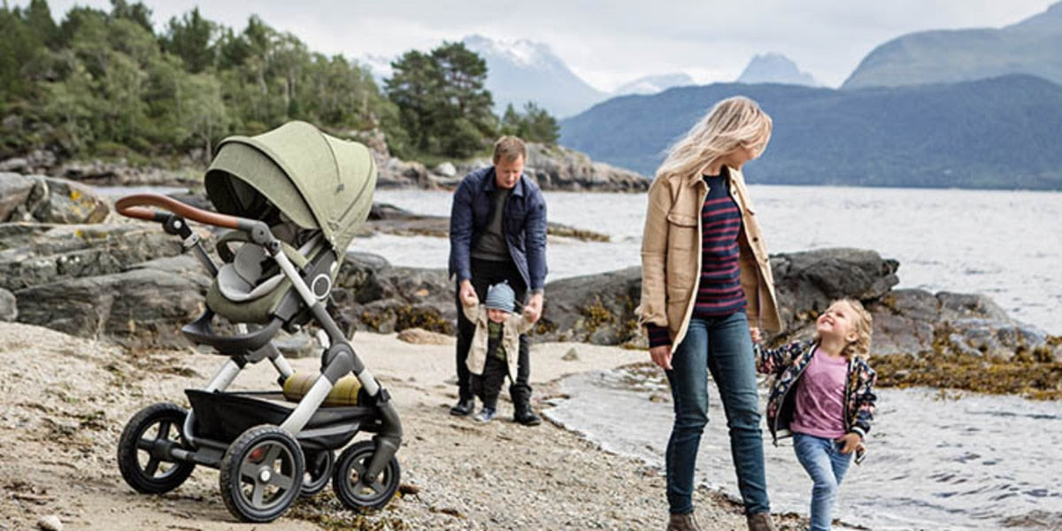 5 pushchairs with the big seat units