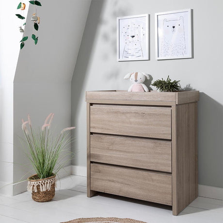 Tutti Bambini Modena Chest Changer / Dresser - Oak