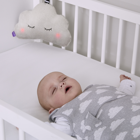 SnuzCloud 3-in-1 Baby Sleep Aid & Night Light  - Grey