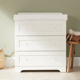 Tutti Bambini Rio Nursery Dresser / Chest Changer - White