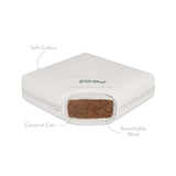 Little Green Sheep Organic Cot Bed Mattress - 70x140cm