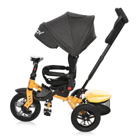 Lorelli 4-in-1 Speedy Air Children’s Trike - Black & Yellow