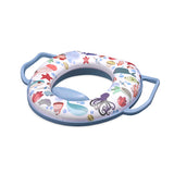 Lorelli Soft Toilet Training Seat With Handles - Blue Sea