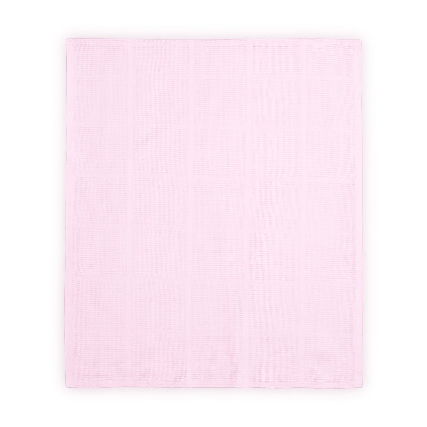 Lorelli Cotton Cellular Baby Blanket 75 x 100cm - Pink