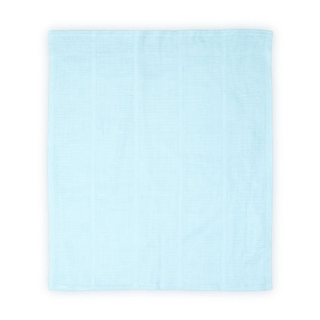 Lorelli Cotton Cellular Baby Blanket 75 x 100cm - Blue