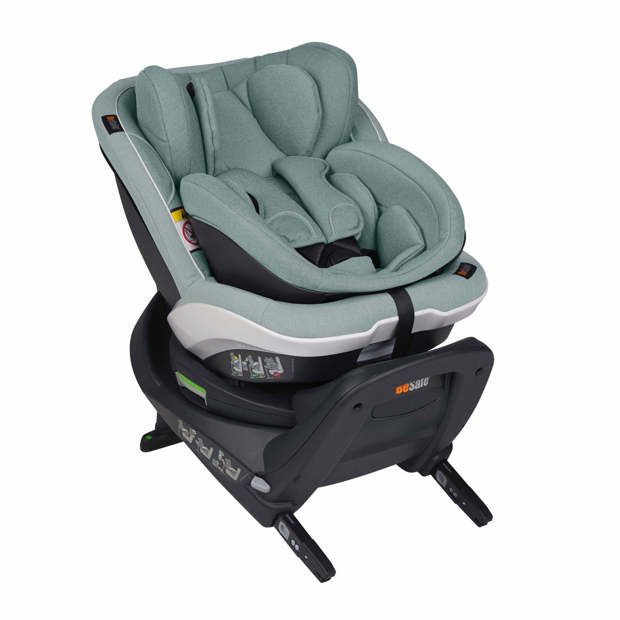 BeSafe iZi Twist B Rotating Car Seat - Sea Green Melange