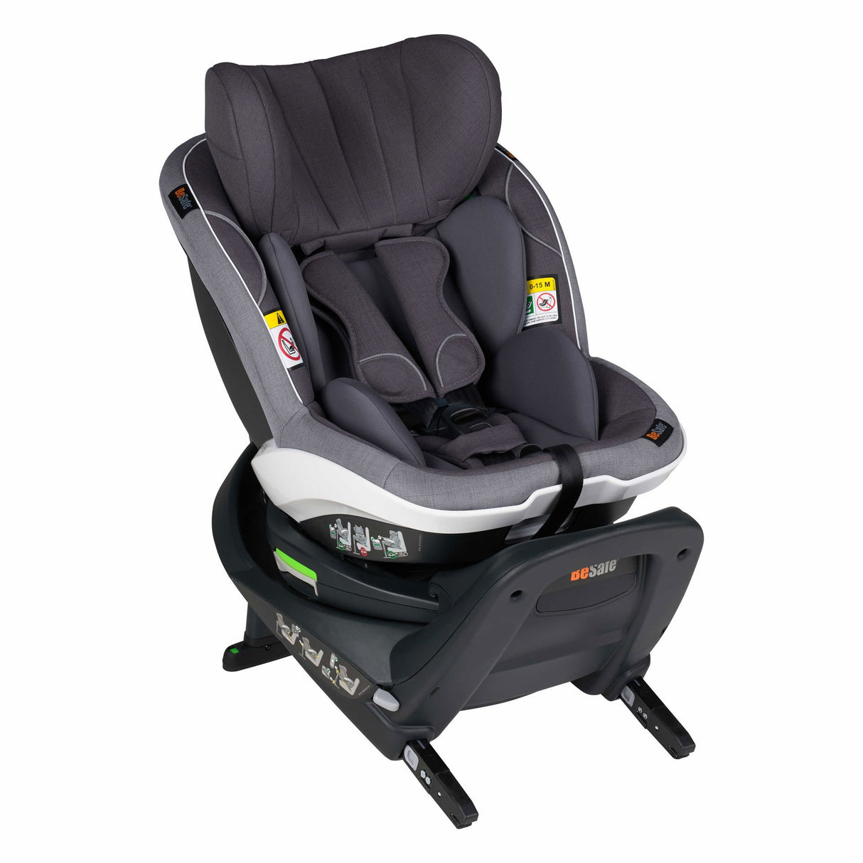 BeSafe iZi Turn Rotating Car Seat - Metallic Melange