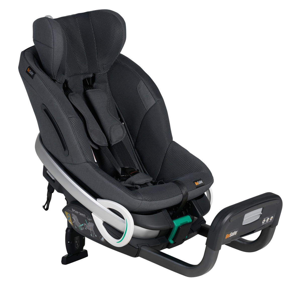 BeSafe Stretch Car Seat - Anthracite Mesh