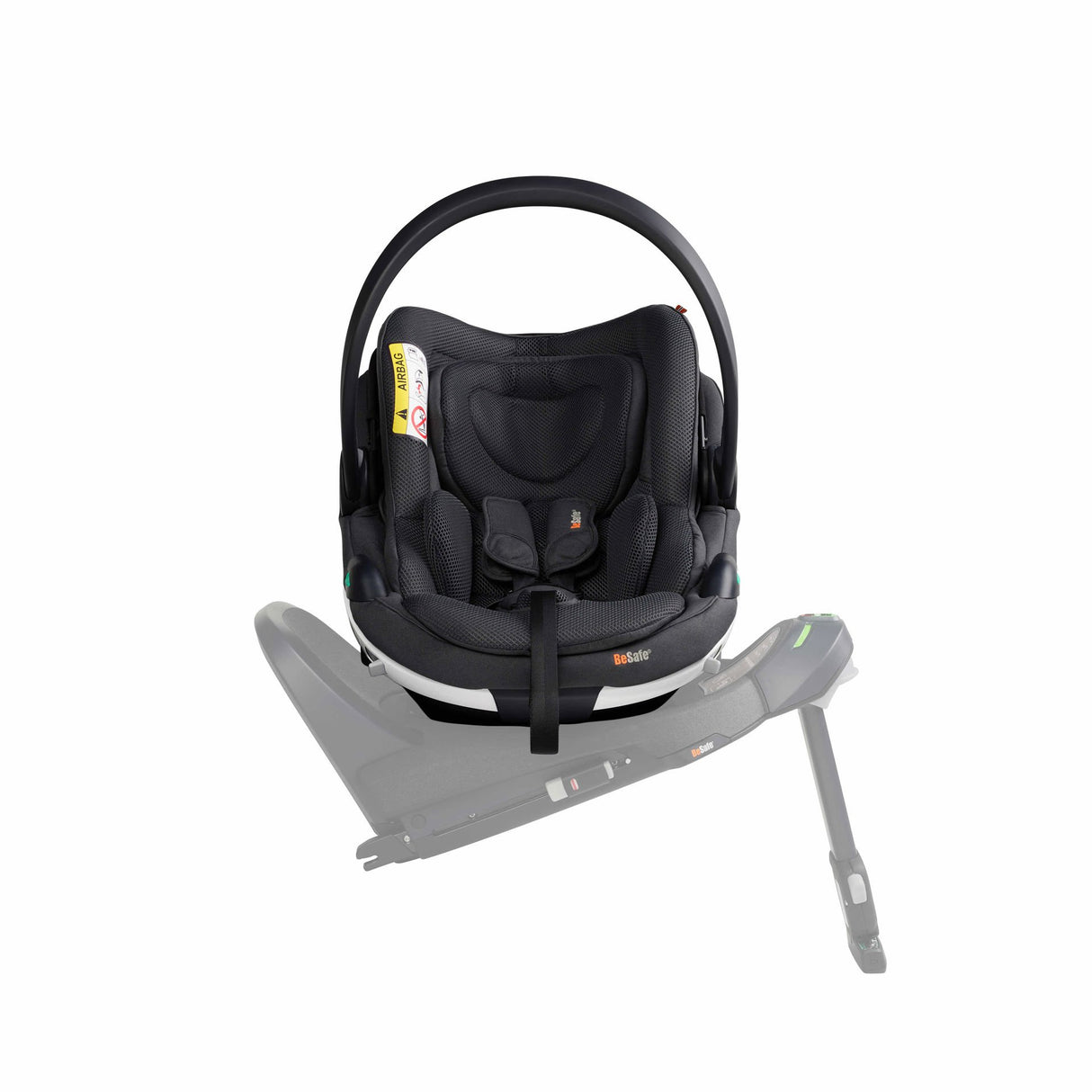 BeSafe Go Beyond i-Size Infant Car Seat - Anthracite Mesh