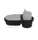 Silver Cross Snack Tray, Cup Holder, Pot & Beaker - Black