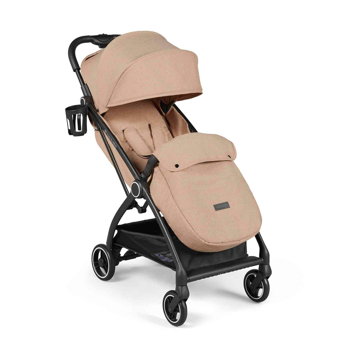 Ickle Bubba Aries Max Auto Fold Stroller - Biscuit