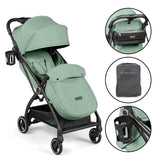 Ickle Bubba Aries Prime Auto Fold Stroller - Sage Green