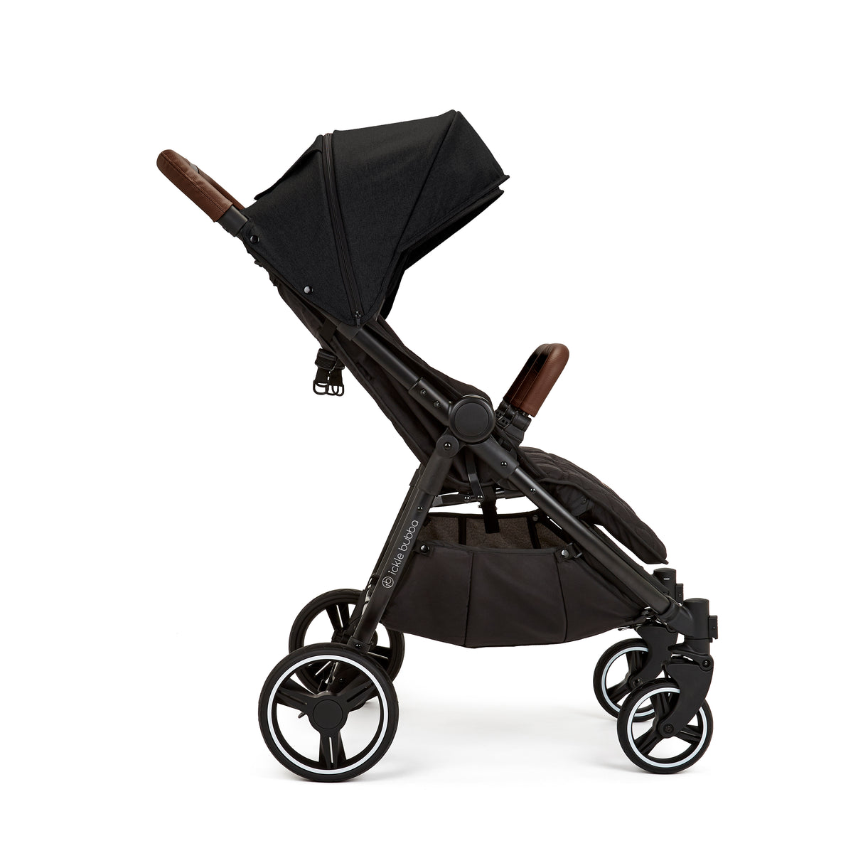 Ickle Bubba Venus Double Stroller - Black