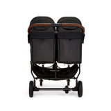 Ickle Bubba Venus Double Stroller - Black