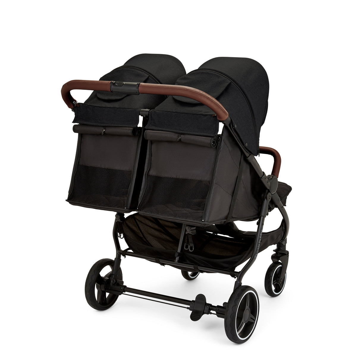 Ickle Bubba Venus Double Stroller - Black