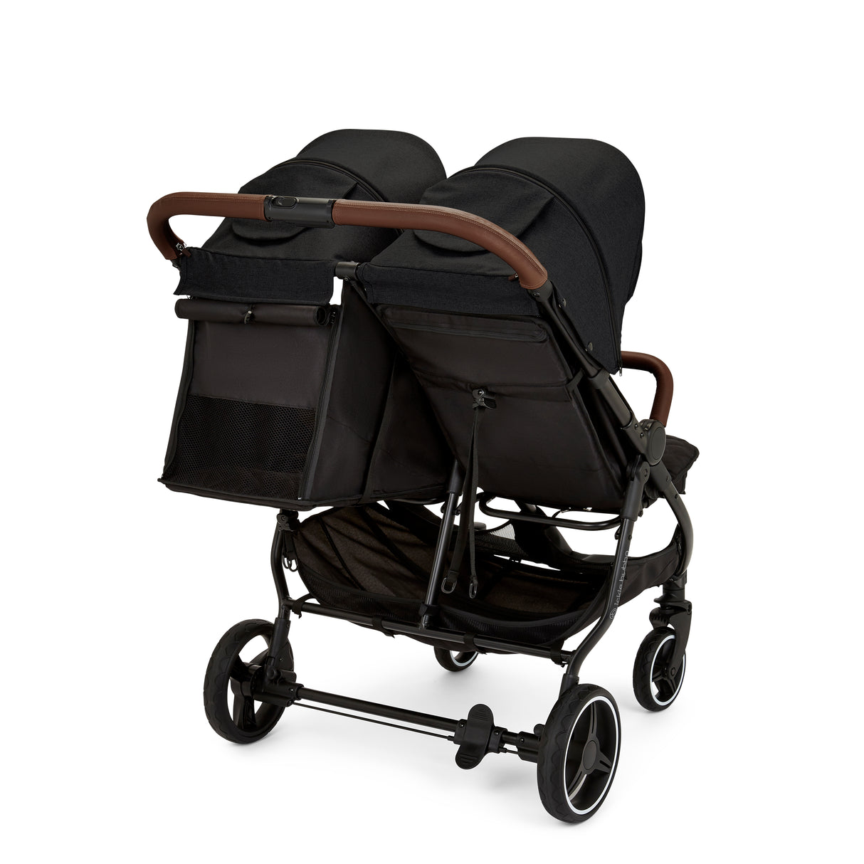 Ickle Bubba Venus Double Stroller - Black