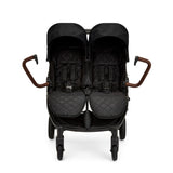 Ickle Bubba Venus Double Stroller - Black