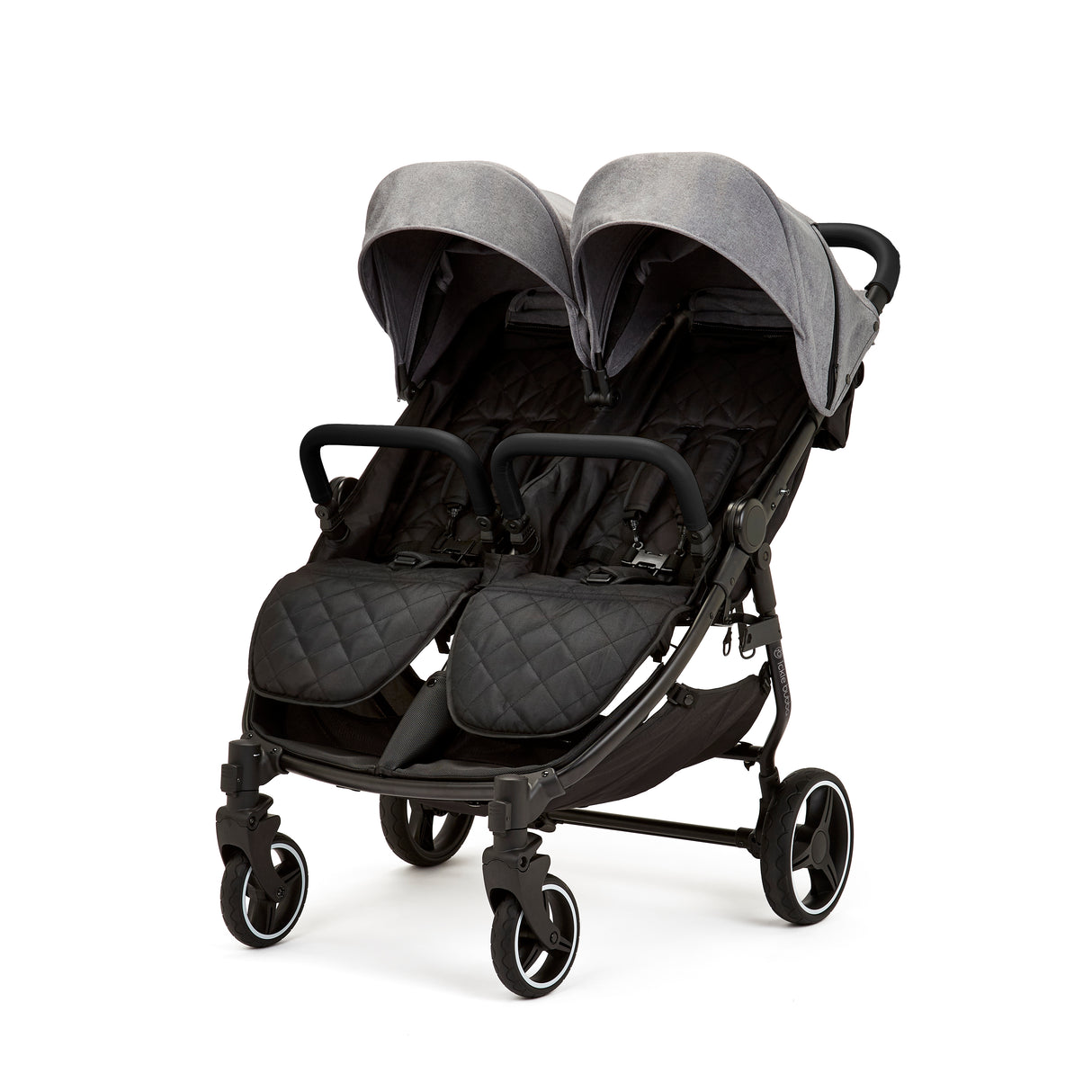 Ickle Bubba Venus Double Stroller - Grey