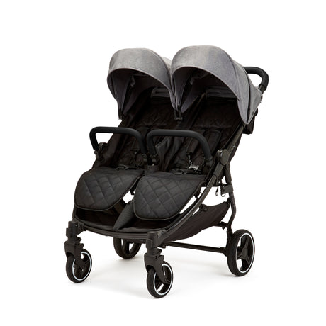 Ickle Bubba Venus Max Double Stroller - Grey