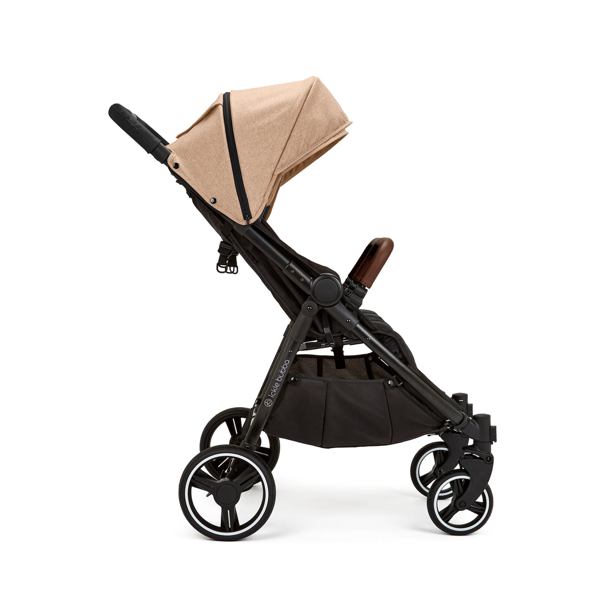 Ickle Bubba Venus Prime Double Stroller - Biscuit