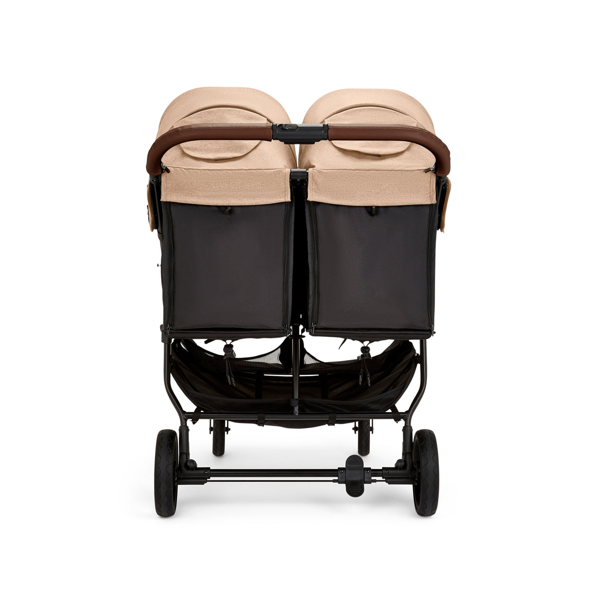 Ickle Bubba Venus Double Stroller - Biscuit