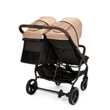 Ickle Bubba Venus Double Stroller - Biscuit