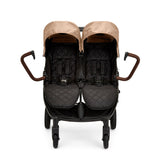 Ickle Bubba Venus Double Stroller - Biscuit