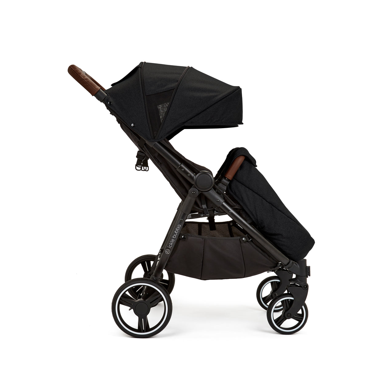 Ickle Bubba Venus Max Double Stroller - Black