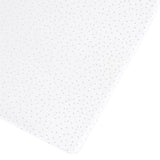 Little Green Sheep Organic Cot & Cot Bed Fitted Sheet - White Rice