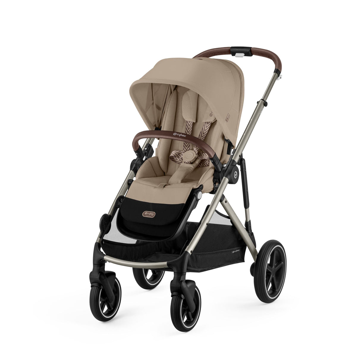 Cybex Gazelle S Twin Pushchair with Second Seat Unit - Almond Beige