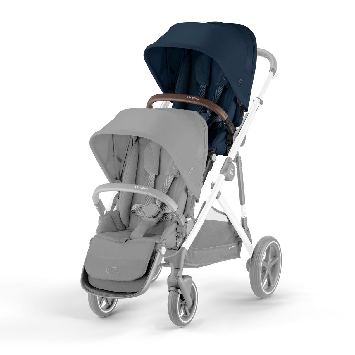 Cybex Gazelle S Twin Pushchair with Second Seat Unit - Ocean Blue