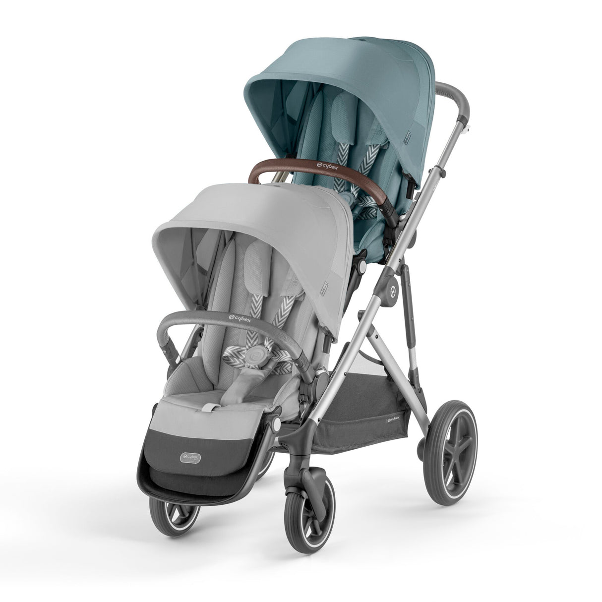 Cybex Gazelle S Twin Pushchair with Second Seat Unit - Sky Blue