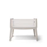 SnuzPod Studio Co-Sleeper Bedside Crib & Mattress - Oslo Grey