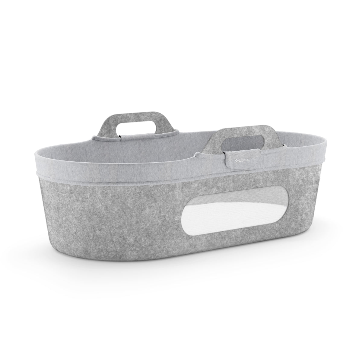 SnuzBaskit Moses Basket Liner - Dark Grey Marl