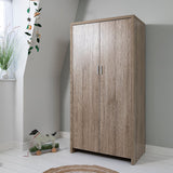 Tutti Bambini Modena Double Nursery Wardrobe – Oak