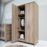 Tutti Bambini Modena Double Nursery Wardrobe – Oak