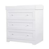 Tutti Bambini Rio Nursery Dresser / Chest Changer - White