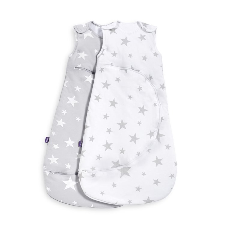 SnuzPouch Winter Sleeping Bag | 2.5 Tog | 6-18 Months  – Grey Stars