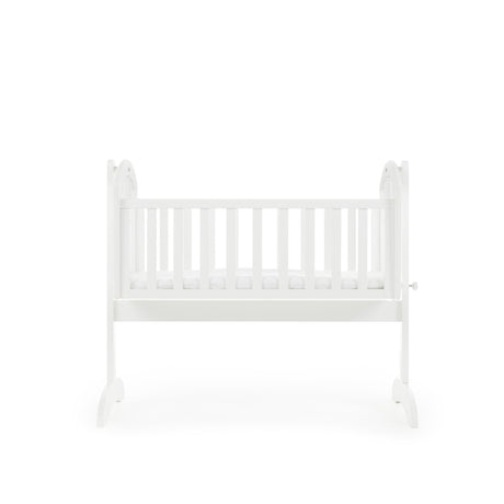 Obaby Sophie Swinging Crib with Foam Mattress - White