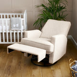 Obaby Madison Swivel Glider Recling Chair - Oatmeal