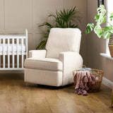 Obaby Madison Swivel Glider Recling Chair - Oatmeal