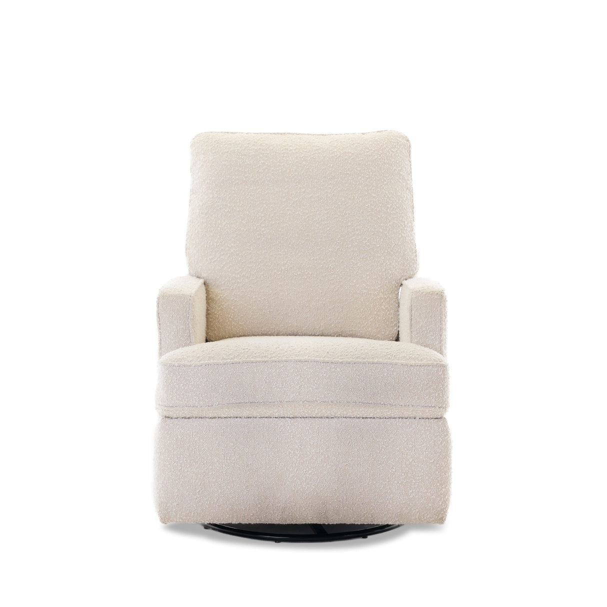 Obaby Madison Swivel Glider Recling Chair - Bouclé Style