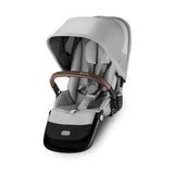 Cybex Gazelle S Twin Pushchair with Second Seat Unit - Lava Grey