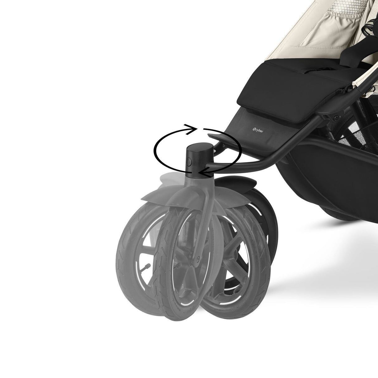 Cybex Avi Spin Pushchair - Seashell Beige