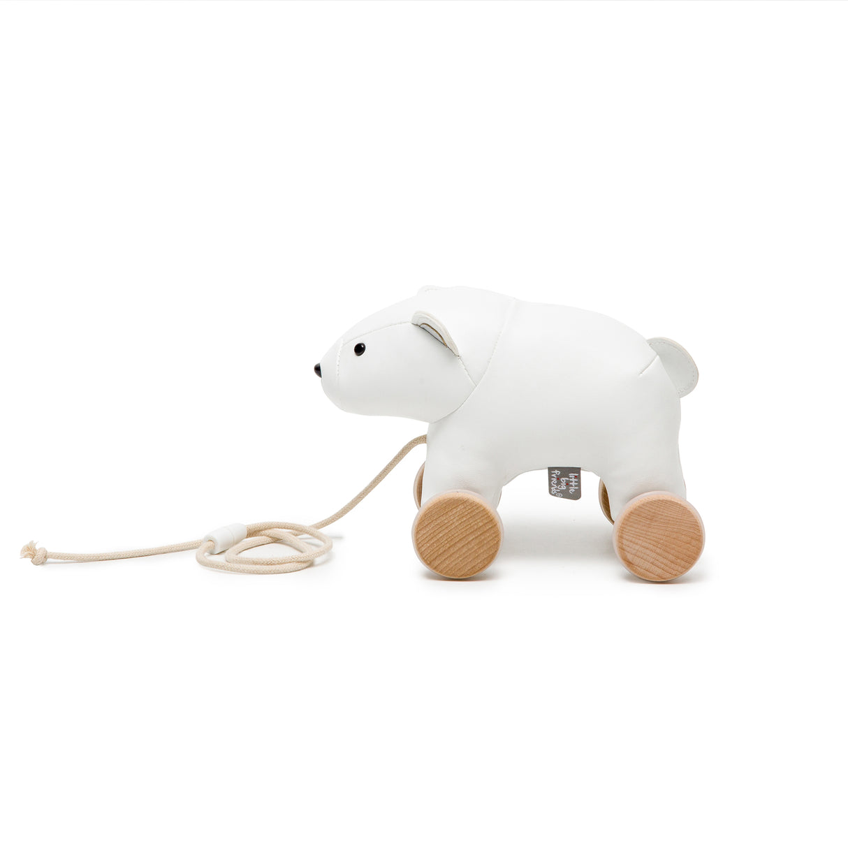 Little Big Friends Pull Along Animal Toy – Nathan the Polar Bear