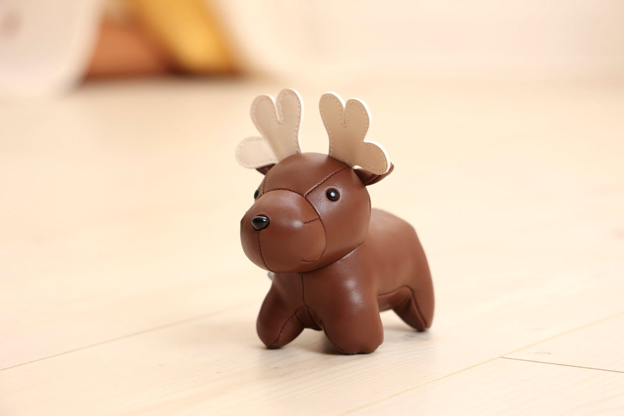 Little Big Friends - Farm Collection Tiny Friends Rattle Toy - Moose