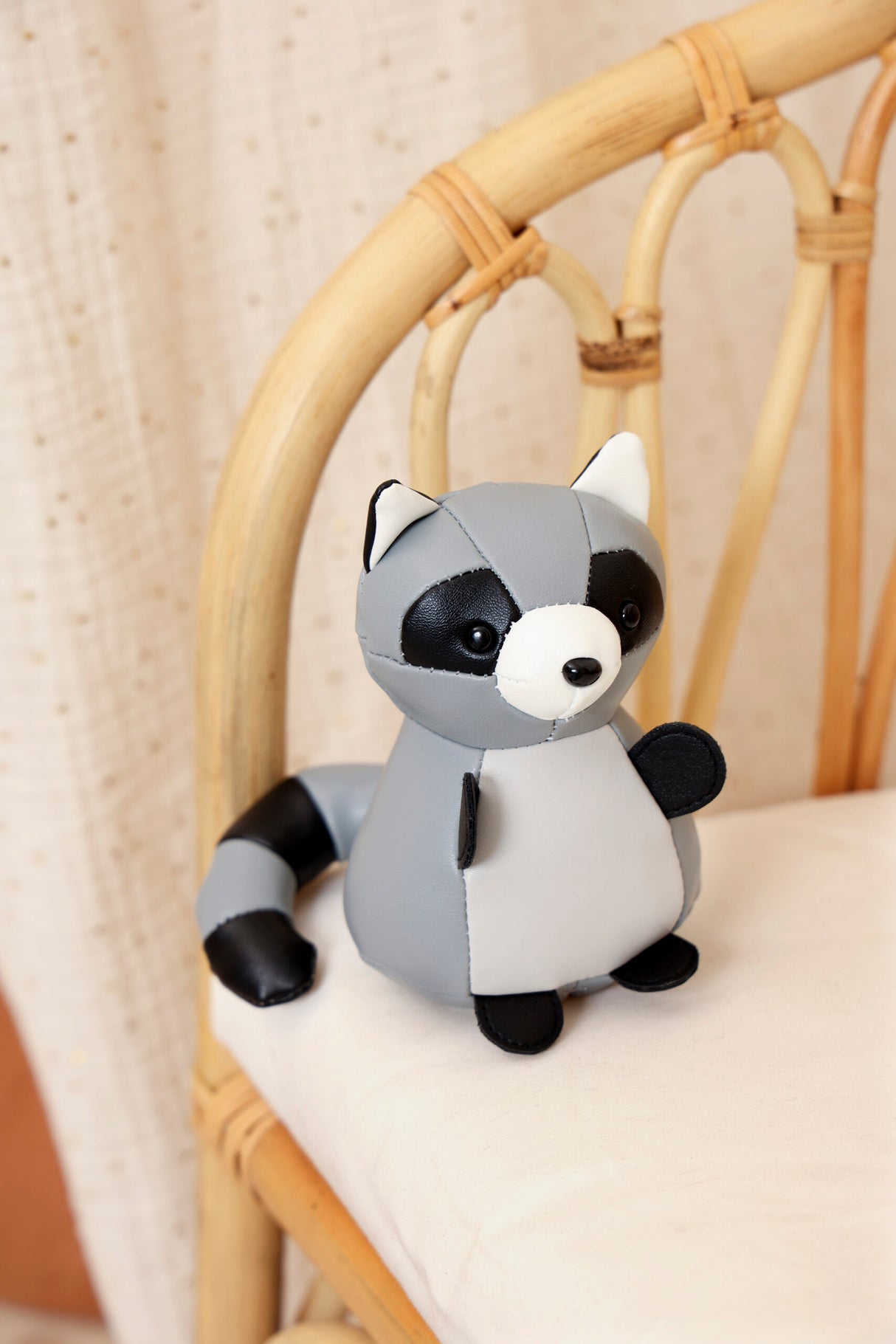 Little Big Friends - Farm Collection Tiny Friends Rattle Toy - Racoon