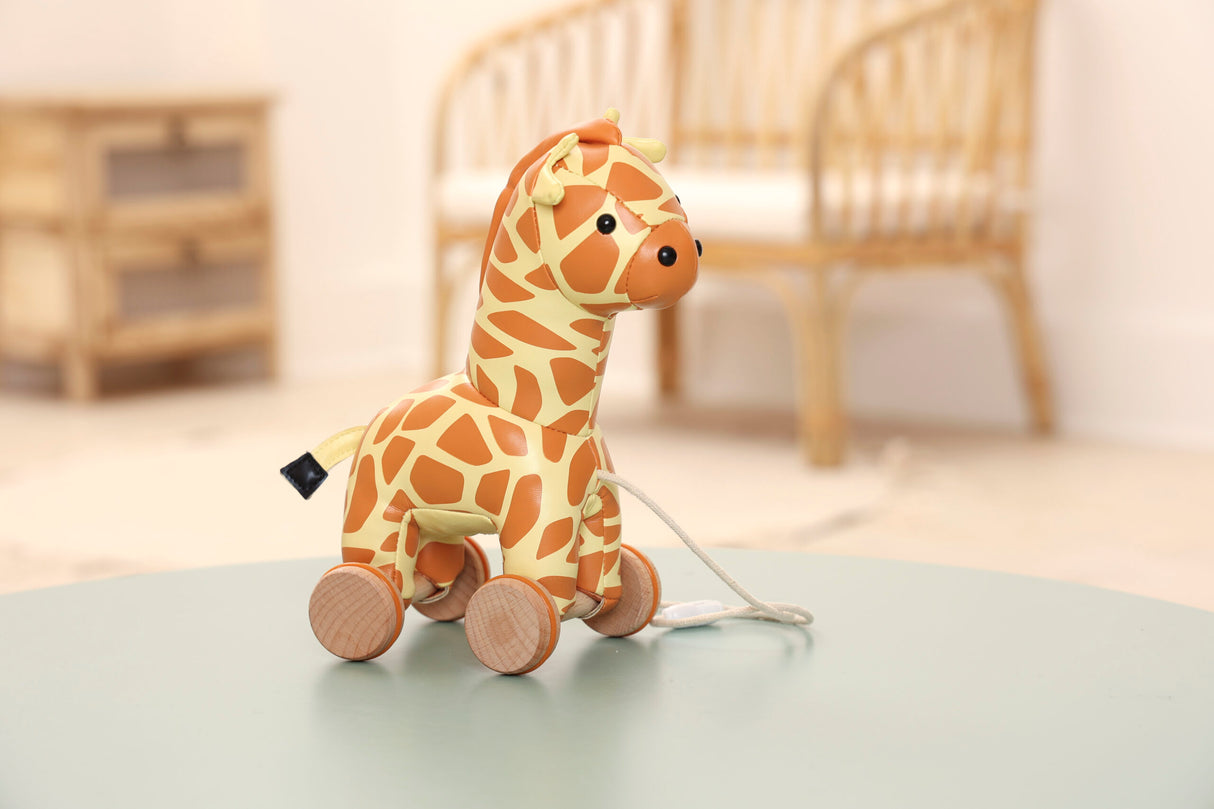 Little Big Friends Pull Along Animal Toy – Gina the Giraffe