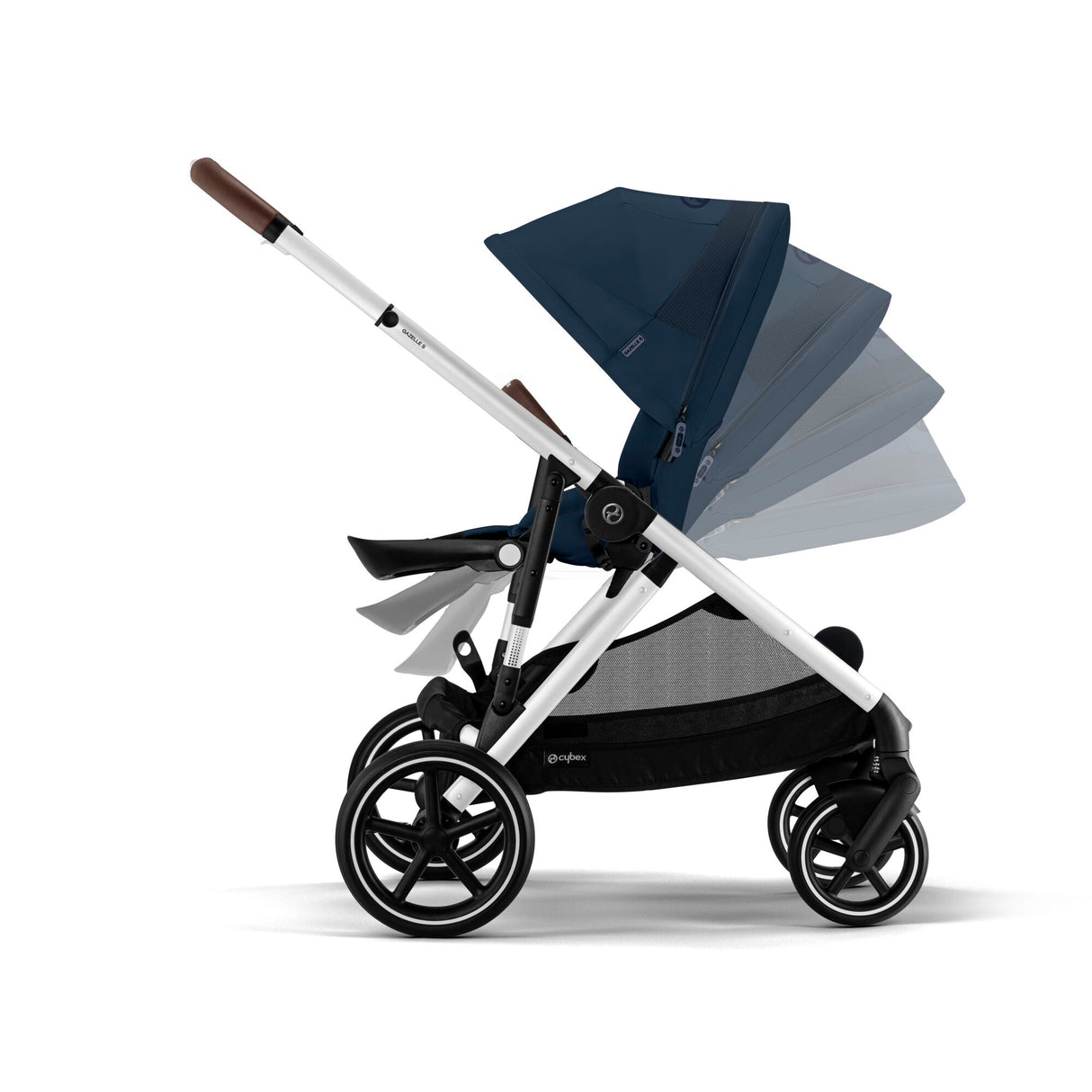 Cybex Gazelle S Twin Pushchair with Second Seat Unit - Ocean Blue